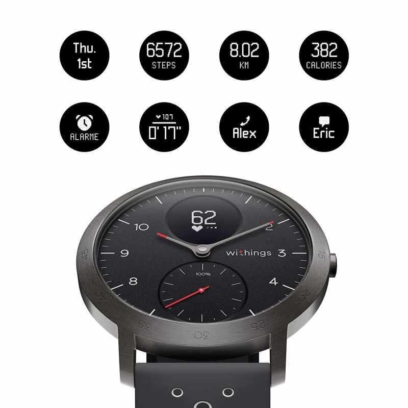 Withings STEEL HR Sport, black
