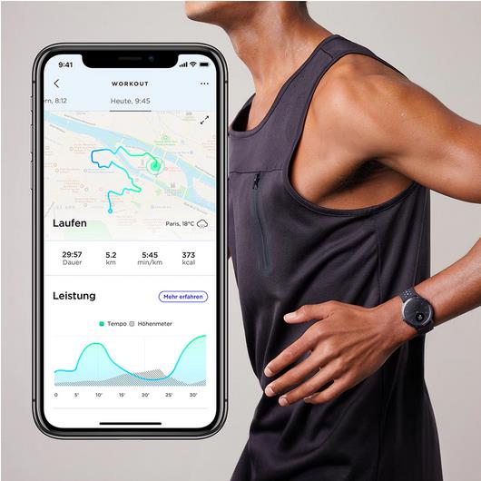 Withings STEEL HR Sport, black