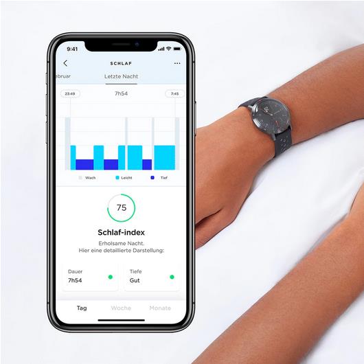 Withings STEEL HR Sport, black