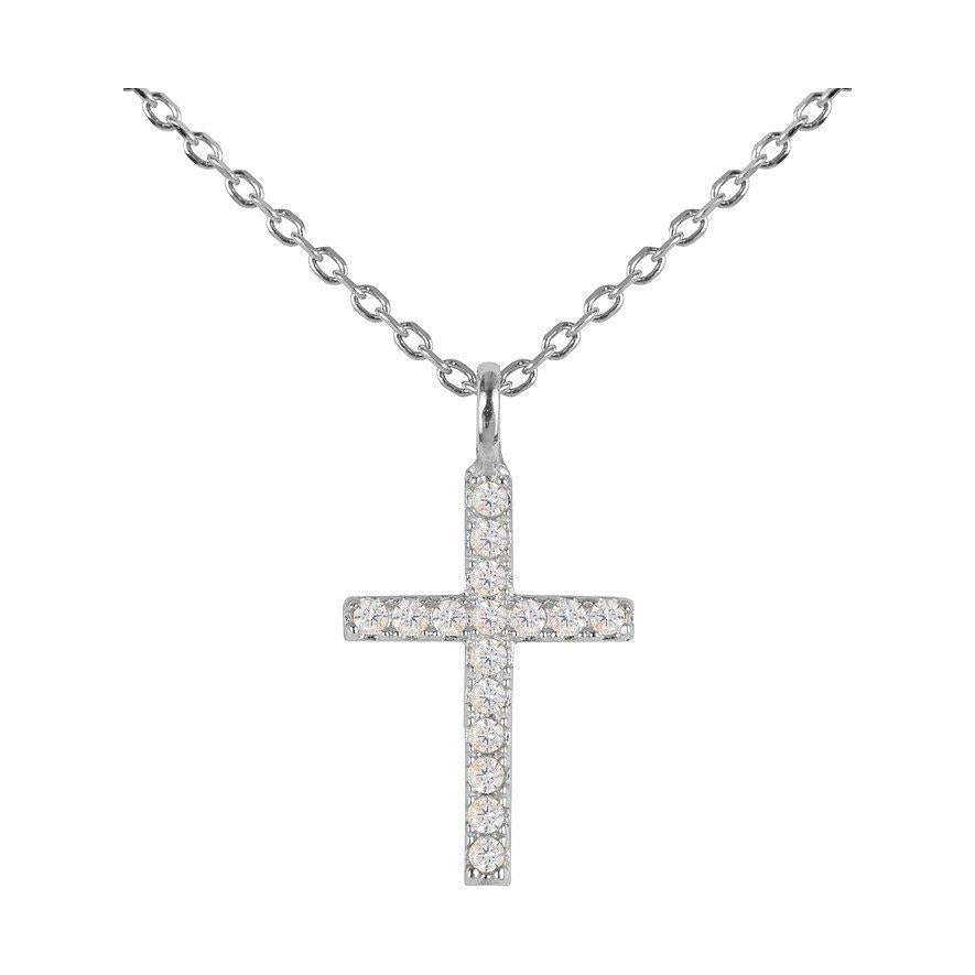 Jacques Lemans Kette "Kreuz" Sterlingsilber m