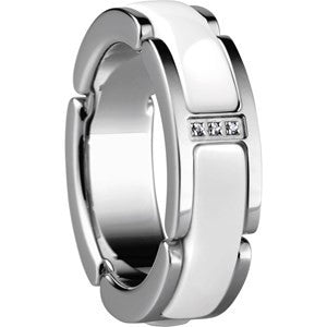 BERING Ring E-stahl Ceramic