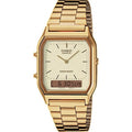 Casio Ana Digi PVD Gold