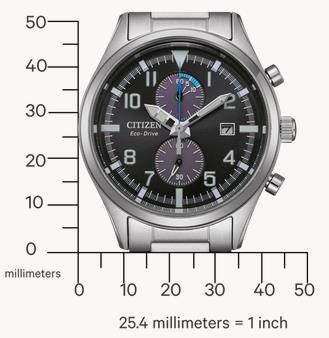 Citizen Eco-Drive Analog Chronograph