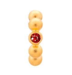 endless garnet flashy dot gold