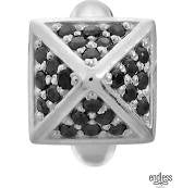 Endless Black Shiny High Rise Silver