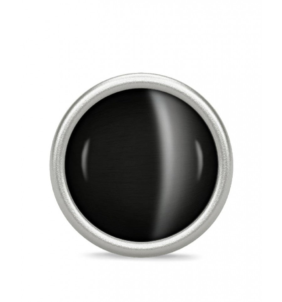 Endless Big Black Love Dome Silver
