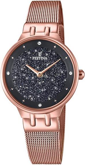 FESTINA S rosé-PVD/schw/rosé-P