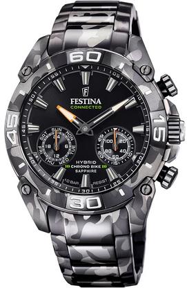 FESTINA HERREN HY STAHL ZIFF.S
