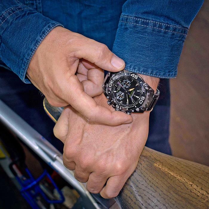 FESTINA HERREN HY STAHL ZIFF.S