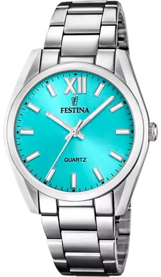 FESTINA DAMEN STAHL ZIFF.TUR