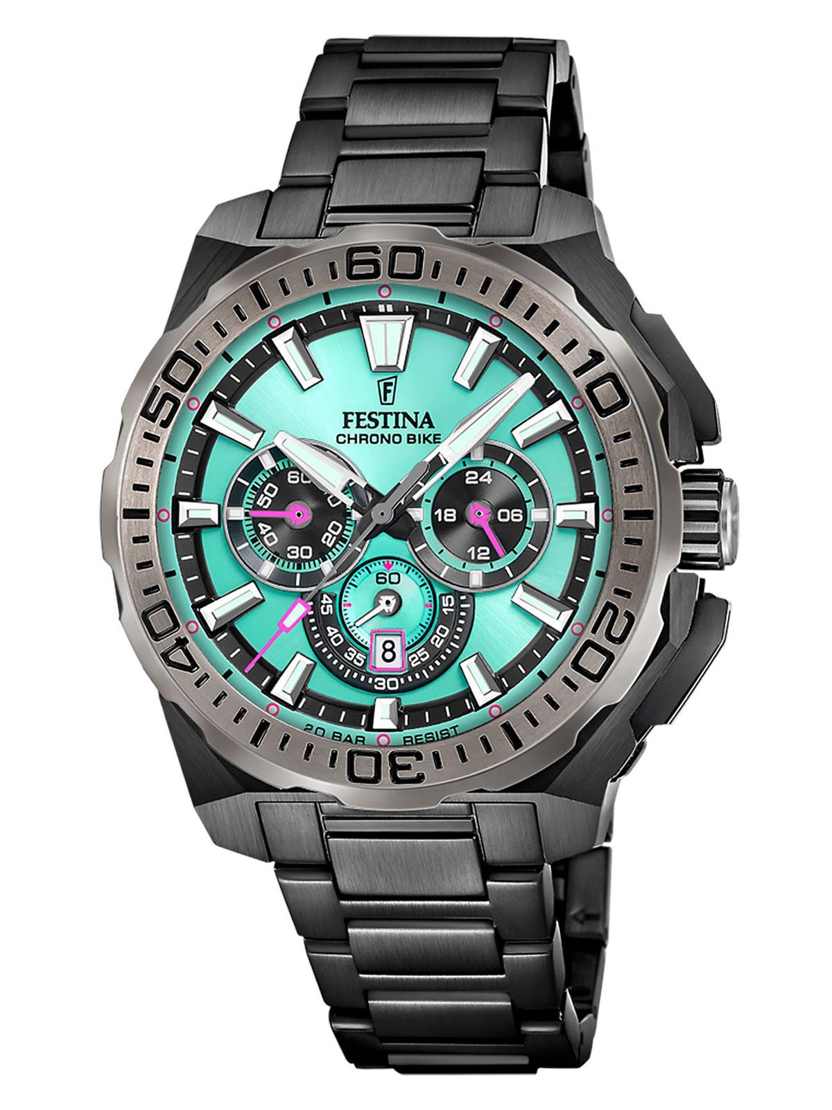 FESTINA CAB.CRONO ACE.ESF.TURQ