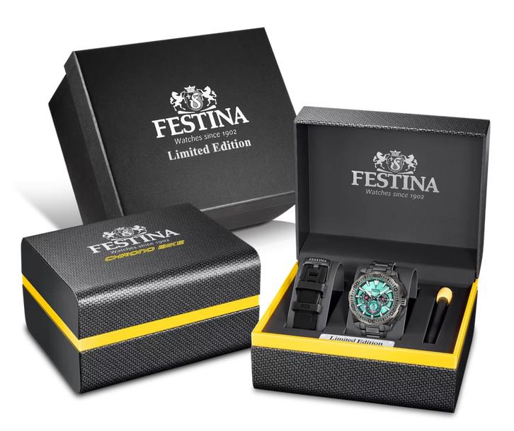 FESTINA CAB.CRONO ACE.ESF.TURQ