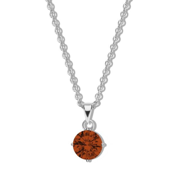 Kesef Collier CZ 5mm rot