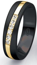 Brüder Nowotny KG Trauring Gold Zirconium 6Brillanten