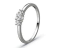 Collection Ruesch Solitaire 1x0,15ct 2x0,05 W/Si