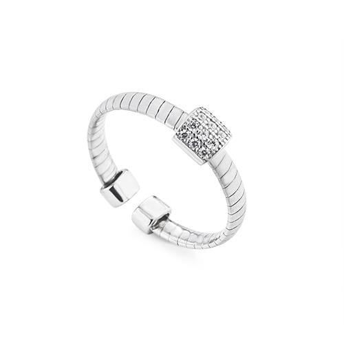 Marcello Pane Ring Anello in Argento 925/-