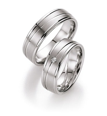 Ruesch Partnerringe 1x0,03ct W/SI