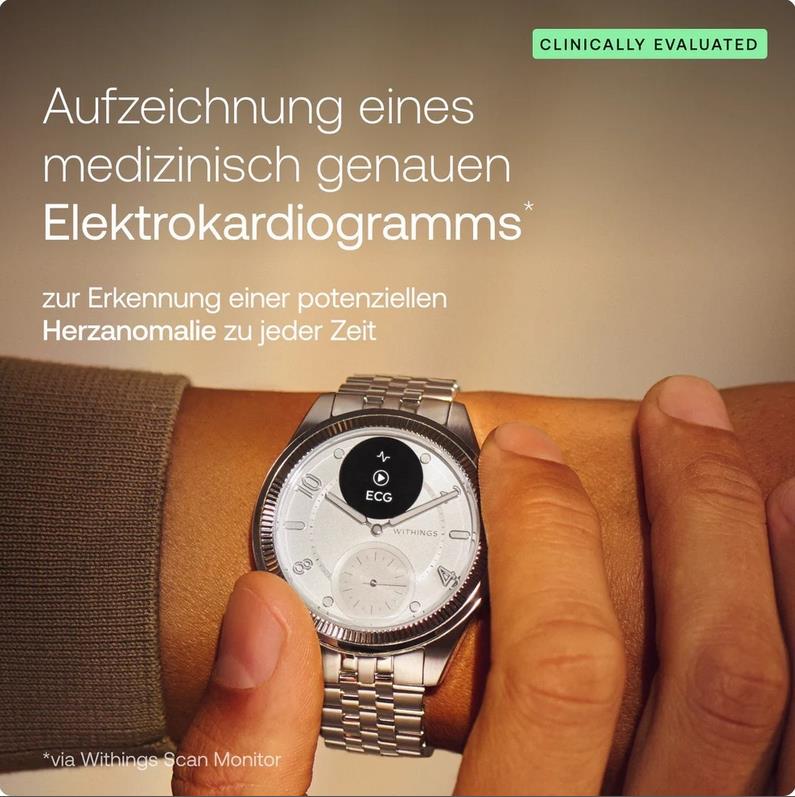 Withings Scanwatch Nova Brilliant 39mm - bicolor