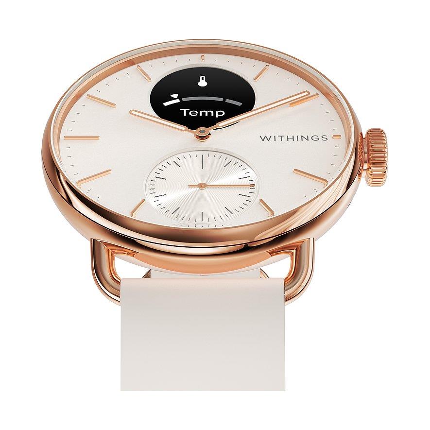Withings Scanwatch 2 - 38mm rose white dial