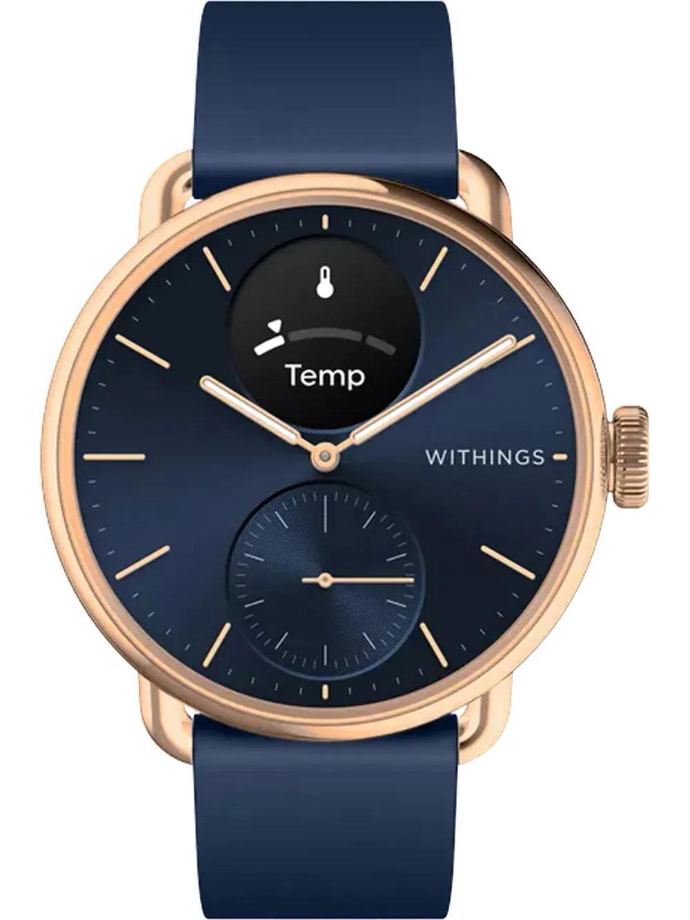 Withings Scanwatch 2 - rosé gold blue 38mm