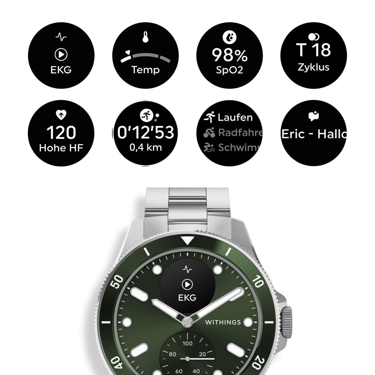 Scanwatch Nova - 42mm Green