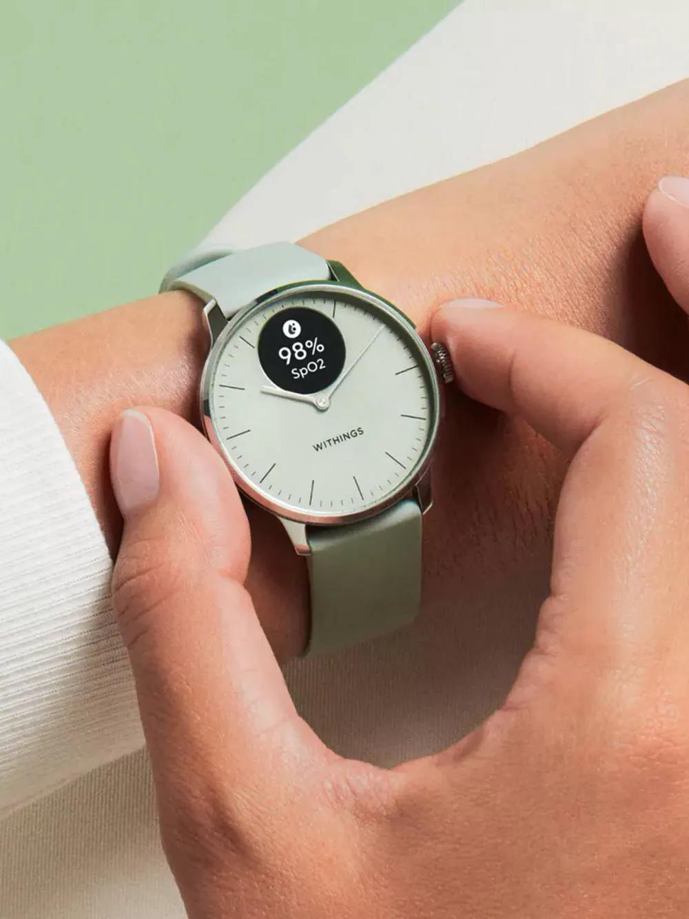 Withings Scanwatch Light - 37mm green